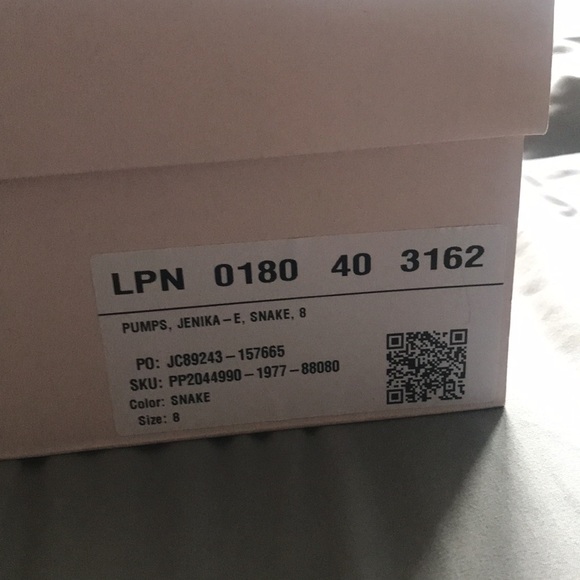 JUSTFAB snake print heels! - Picture 2 of 5